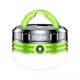Blukar Lámpara Camping, Portátil Linterna de Camping LED con 3 Modos de lluminación y Super Imán para Camping, Senderismo, Pesca