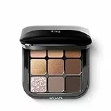 KIKO Milano - Glamour Multi Finish Eyeshadow Palette 01, Paleta De 9 sombras De Ojos Con Diferentes Acabados
