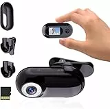 Xilecam Mini Camara Deportiva con Tarjeta de Memoria de 32GB, Camara Moto con Accesorios Cámara Casco Moto（Negro）