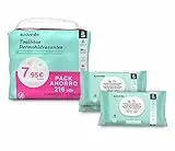 Suavinex toallitas bebé dermohidratantes 216 unidades, aptas para pieles atópicas, 100% biodegradables, 96% ingredientes de origen natural, pack 3 x 72 (216 toallitas)
