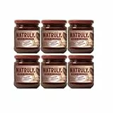 NATRULY Crema de Avellanas y Cacao Sin Azúcar y Sin Edulcorantes, con Fibra de Achicoria, 43% Avellana