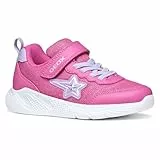 Geox J SPRINTYE Girl A, Zapatillas, Fuchsia/Lilac, 37 EU