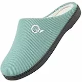 Mishansha Zapatillas Casa Hombre Mujer Pantuflas Cómodas Zapatillas Estar por Casa Invierno 38/39 EU