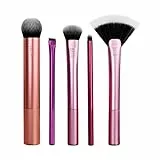 REAL TECHNIQUES Artist Essentials - Brochas Para Maquillaje Facial