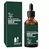 60ML Serum Crecimiento Cabello,Sérum Anti-Caída,Reduce la Pérdida de Cabello,Crece Pelo Rapido Previene laCaída del Cabello e Hidrata el Cuero Cabelludo,Crece Pelo Rapido Mujer
