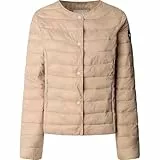 Pepe Jeans Jane Chaqueta, Marrón (Beige Galleta Clara), L para Mujer