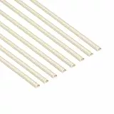 D-Line Micro+ Canal Portacables de 8 Metros, Cubierta de Cable Autoadhesiva, Solución de Gestión de Cables, 20mm (Ancho) x 10mm (Alto), 8 Piezas de 1 Metro (Multipack de 8 metros), Beige (Magnolia)
