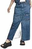 G-STAR Para Mujer Falda Belted Cargo Long, Azul (Faded Cliffside Blue D24886-D536-G326), 23