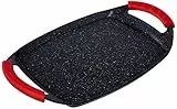Thulos - Plancha con revestimiento de piedra, 36 cm