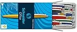 Schneider 132910 - Surtido de 20 bolígrafos, tinta azul, multicolor