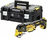 DEWALT DCS356NT-XJ - Multi-herramienta Oscilante sin Escobillas XR 18V con Maletín TSTAK II y 35 Accesorios: Potencia y Versatilidad en un Kit Completo