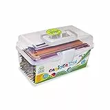 Carioca Lápices de colores TITA | Maletín Especial con 120 Lápices de Colores | Cuerpo Hexagonal con Colores Brillantes | Mina Segura y Super Resistente a las Caídas | Punta Ø 3 mm | 120 piezas