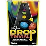 Juego Drop Trivial, Juego de Mesa Electrónico para Fiestas con Familia y Amigos presentado por Trivial Pursuit, Juego de Preguntas y Respuestas para Adolescentes y Adultos