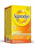 Supradyn Energy 90 Comprimidos + 30 de regalo | Multivitaminas, Minerales y Coenzima Q10