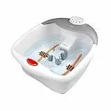 medisana FS 885 Spa para pies con Función de Calor, Masaje agradable de la zona refleja del pie, Baño de masaje para pies, Bañera para pies, Masajeador de pies con vibración, Hasta talla de zapato 46