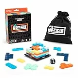 Learning Resources Upzzle, Juego de rompecabezas de apilamiento estratégico, juego de rompecabezas para estimular el cerebro, regalos para niños y niñas de 7 años, juego de viaje para 2 jugadores