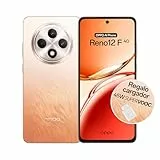 OPPO Reno12F 4G - Smartphone Libre con IA, 16GB (8GB+8GB) 256GB, Pantalla 2.5D AMOLED 6.7', Cámara 50+8+32 MP, Android, IP64, Batería 5000mAh, Carga Rápida 45W, Cargador Incluido - Amber Orange