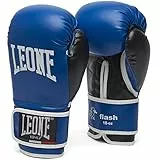 LEONE 1947, Guantes De Boxeo Flash, Unisex Adulto, Azul, 10 OZ, GN083