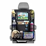 BillyBath Organizadores para Coche 1 Pack, 10 pulgadas iPad/bolsillo, lorganizador asiento coche niños