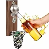 Abrebotellas de Pared Vintage, Abridor Cerveza Pared, BaloncestoRegalos Originales, Magnético Gorra de baloncesto banda, Regalos Originales Hombre para Papá, Esposo, Amigos y Colegas