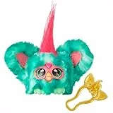 Furby Hasbro Furblets, Mello-NEE, Juguete de Peluche Electrónico, Tamaño Mini, Compañero Coleccionable, Personaje en Color Verde y Rosa, Idea de Regalo, Mascota Interactiva