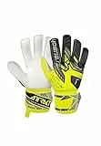 Reusch Attrakt Solid Grip - Guantes de Portero para Hombre y Mujer, Guantes de fútbol para Adultos, adecuados para Todas Las Condiciones climáticas y Superficies de Campo de Juego