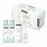 Suavinex, Neceser para Bebés de Tela, Set Regalo Bebé Recién Nacido con Cosmética: Gel Champú 100 ml + Loción Hidratante 100 ml + Crema Pañal 75 ml + Baby Cologne 50 ml. Formato Viaje. Azul Dreams
