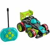 Fisher-Price Mi Primer RC, Coche de juguete de carreras teledirigido con 2 velocidades y mando radio control de fácil manejo con 4 botones, regalo para niños y niñas +3 años, HYH28