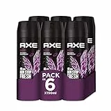 Axe Desodorante en Aerosol para Hombre Bodyspray Excite 150ml - Pack de 6