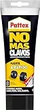 Pattex No Más Clavos Original, adhesivo de montaje resistente, pegamento fuerte para madera, metal y más, adhesivo instantáneo para tareas de bricolaje y DIY, 1 tubo x 250 g