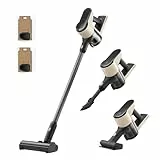 roborock H5 Aspiradora sin Cable, 158 AW, 3 Cabezales de Cepillado Aspiradora de Mano, Velocidad del Ventilador 120000 RPM, para Alfombras Mármol Azulejos Madera, con Bolsa para el Polvo