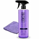 Limpieza De Interior De Coche (Salpicadero Completo) Limpia, Restaura Y Perfuma (Floral) El Interior De Tu Coche. Recupera El Color Del Interior SIN Silicona, Efecto SATINADO Con Bayeta Premium