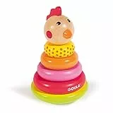 Goula, Apilable Gallina, Primer Juguete para apilar para bebés a Partir de 18 Meses, Multicolor