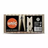UNIC pinzas de madera para la ropa paquete 24 uds