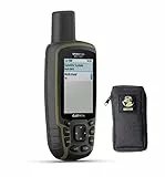 Garmin GPSMAP 65s - Dispositivo de navegación portátil para Exteriores GPS - con maletín de Transporte