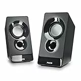 NGS SB210 - Altavoz Estéreo 12W para PC, Alimentación USB, Entrada Jack 3,5 mm, Sonido Nítido y Envolvente, Control de Volumen, Diseño Compacto, Plug & Play, Compatible con Ordenadores y Portátiles