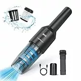 Aigostar Aspiradora de Mano inalámbrica, 2200mah, Cargador USB-C, Ligera 480gr. Aspirador sin Cable para Coche, con Gran Capacidad de succión - Keith