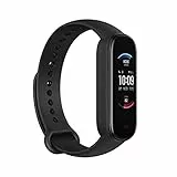 Amazfit Band 5 Pulsera Actividad Inteligente, Unisex Adulto, Clima, Negro, Talla única