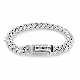 Tommy Hilfiger Jewelry Pulsera de Cadena para Hombre de Acero Inoxidable - 2790433