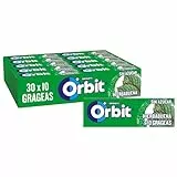 Orbit Chicles Sabor Hierbabuena - Paquete De 30 X 14 Gr - Total: Gr, 420 Gramo, 30 Unidades