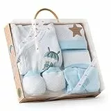Interbaby Set Regalo Bebé 5 Piezas, modelo Paracaidista, Azul