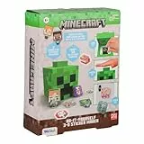 Paladone WeCool - Creador de stickers de Creeper de Minecraft DIY 3D para niños y niñas a partir de 6 años, kit de manualidades con licencia oficial, crea 50 pegatinas personalizadas, regalo creativo