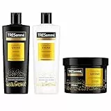 TRESemmé Mascarilla, sérum y aceite capilar Lamellar Shine pack de tratamiento capilar con tecnología Lamellar patentada 440 ml + 200 ml + 75 ml pack de 3