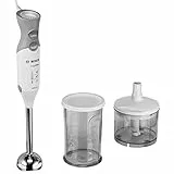 Bosch Hogar Batidormás vaso más picador, Gris, Blanco, 600 W