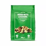 by Amazon Mezcla de Frutos Secos y Uvas Pasas - 200g