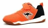 KangaROOS K5-Super Court Ev 57, Zapatillas, Neon Orange Jet Black 7950, 33 EU