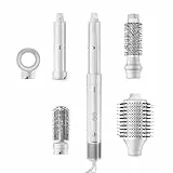 Ufesa Pro Glam Essence 6en1 Cepillo de Aire Caliente Secador Iónico Moldeador Alisador con 6 Cabezales, Motor Digital Brushless de Alta Velocidad, Tecnología Coanda, 3 Velocidades y 3 Temperaturas