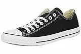 Converse All Star Ox Canvas Zapatillas Negras-UK 4.5