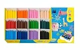 Jovi - JUMBO EASY GRIP Caja económica 300 ceras triangulares, colores surtidos, super resistentes, no manchan (979)