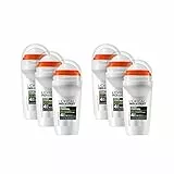 LOréal Men Expert Desodorante para hombre, desodorante antimanchas con un aroma intensamente vigorizante que proporciona hasta 48 horas de frescura, Shirt Protect, 6 x 50 ml